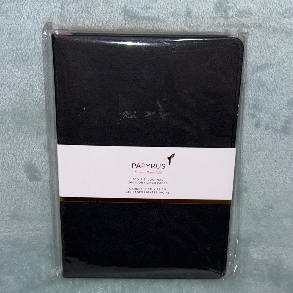 Papyrus Elegant Black Notebook